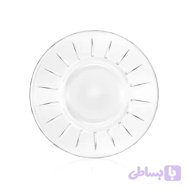 نعلبکی پاشاباغچه مدل الیسا Elysia کد 54731 بلور شفاف — تصویر 1