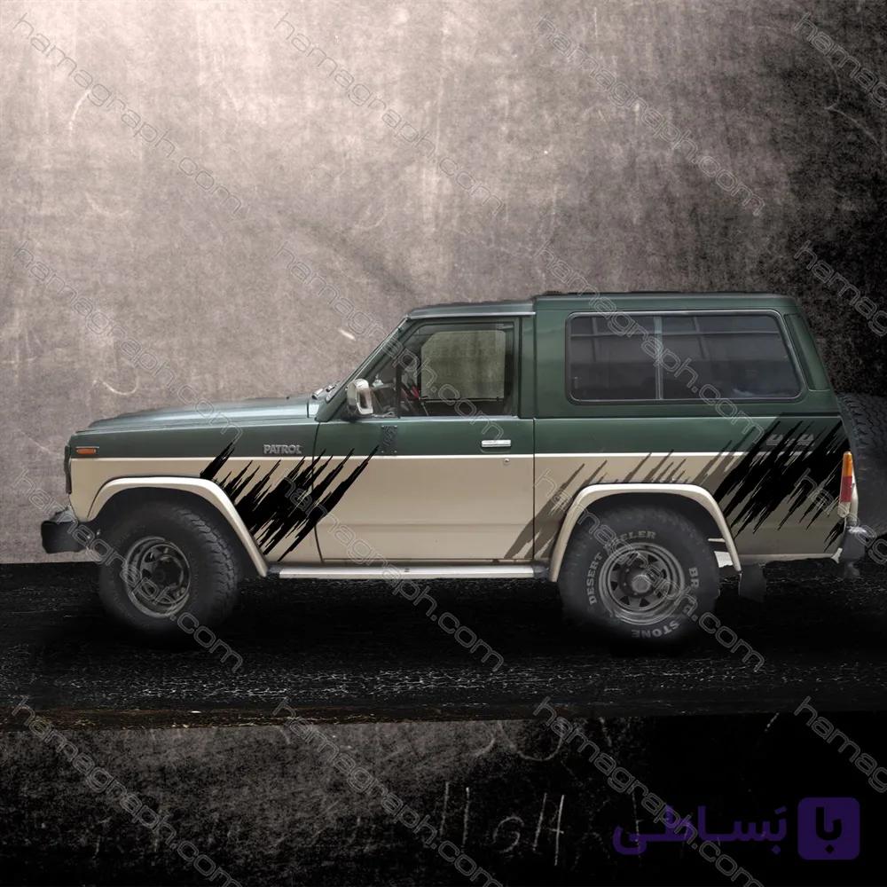 استیکر پاترول طرح patrol 024