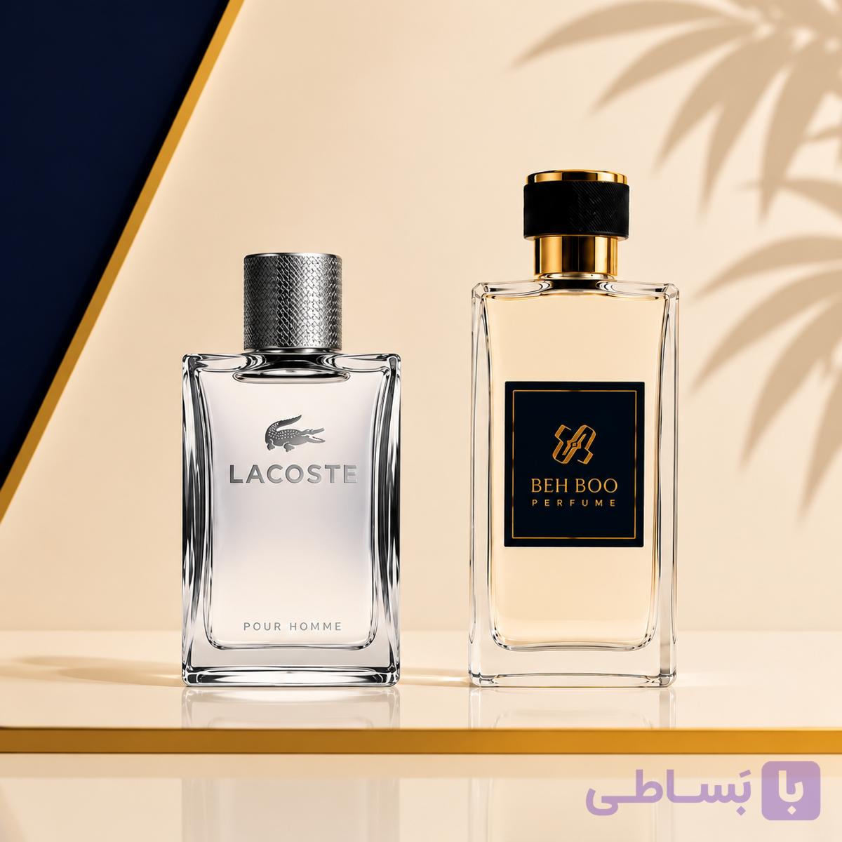 اسانس عطر لاگوست طوسی شرکت ادوین