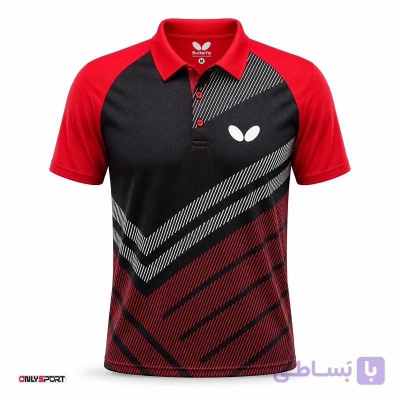 تیشرت یقه دار باترفلای BUTTERFLY مدل 308
