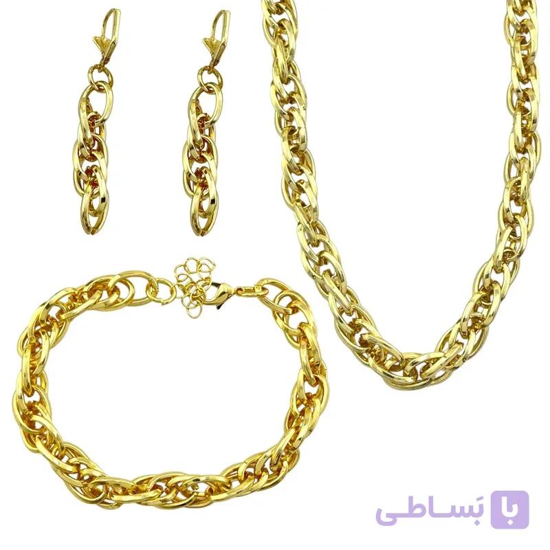 نیمست زنانه طرح طلا مدل بافت کد M02