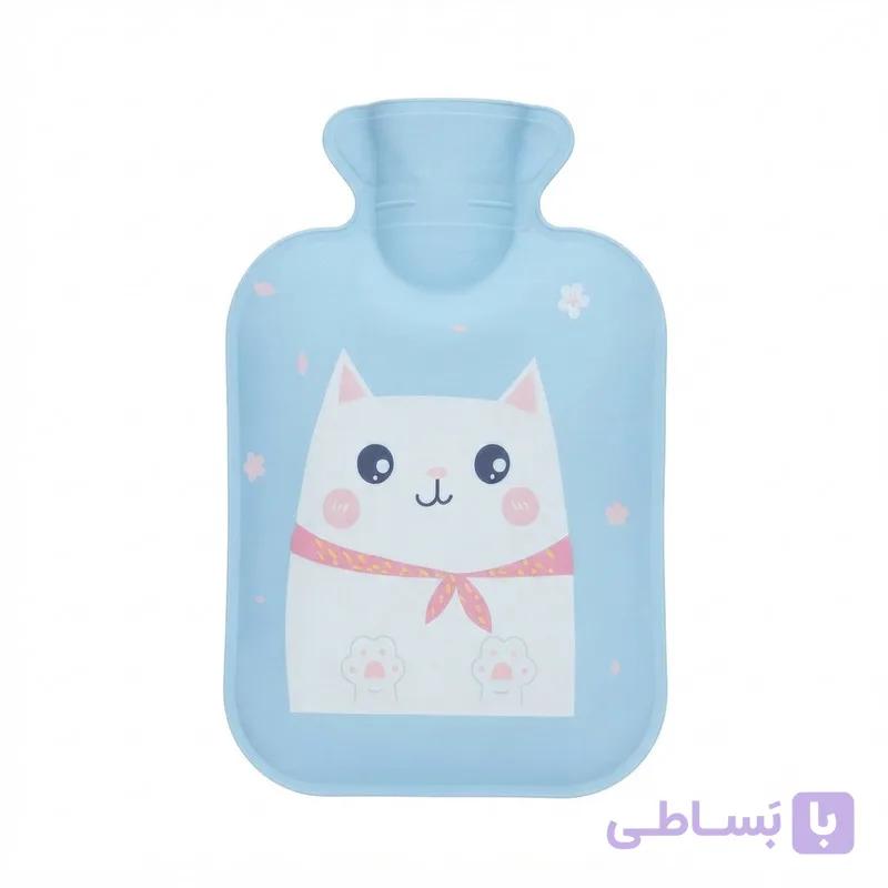 کیسه آب گرم کودک مدل گربه بامزه با ظرفیت 500 میلی لیتر — تصویر 1