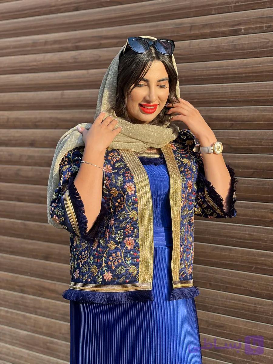 کت سوزندوزی زنانه مجلسی سونگول