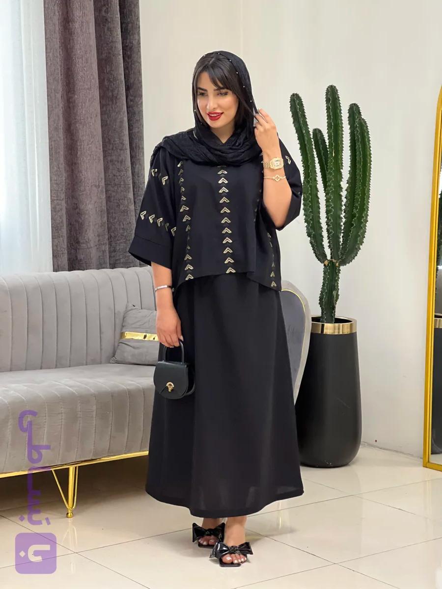 ست رویه سوزندوزی و دامن لینن زنانه اصیل