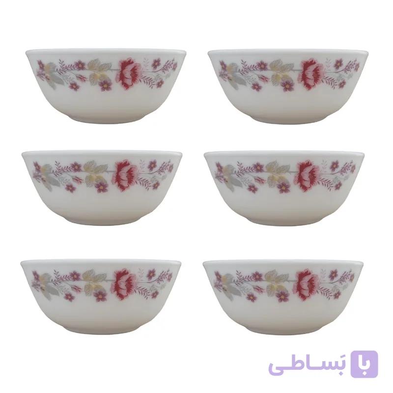 کاسه پارس اپال مدل دنیز کد 710 بسته 6 عددی