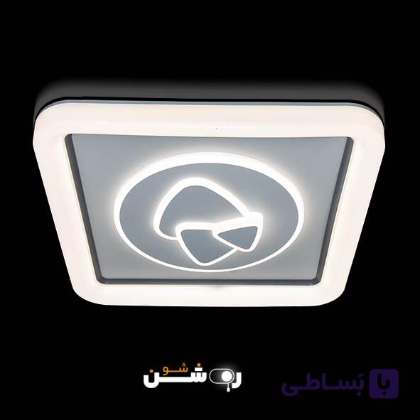 چراغ سقفی مربع LED ویمکس 72 وات 4 حالته طرح مثلث — تصویر 1