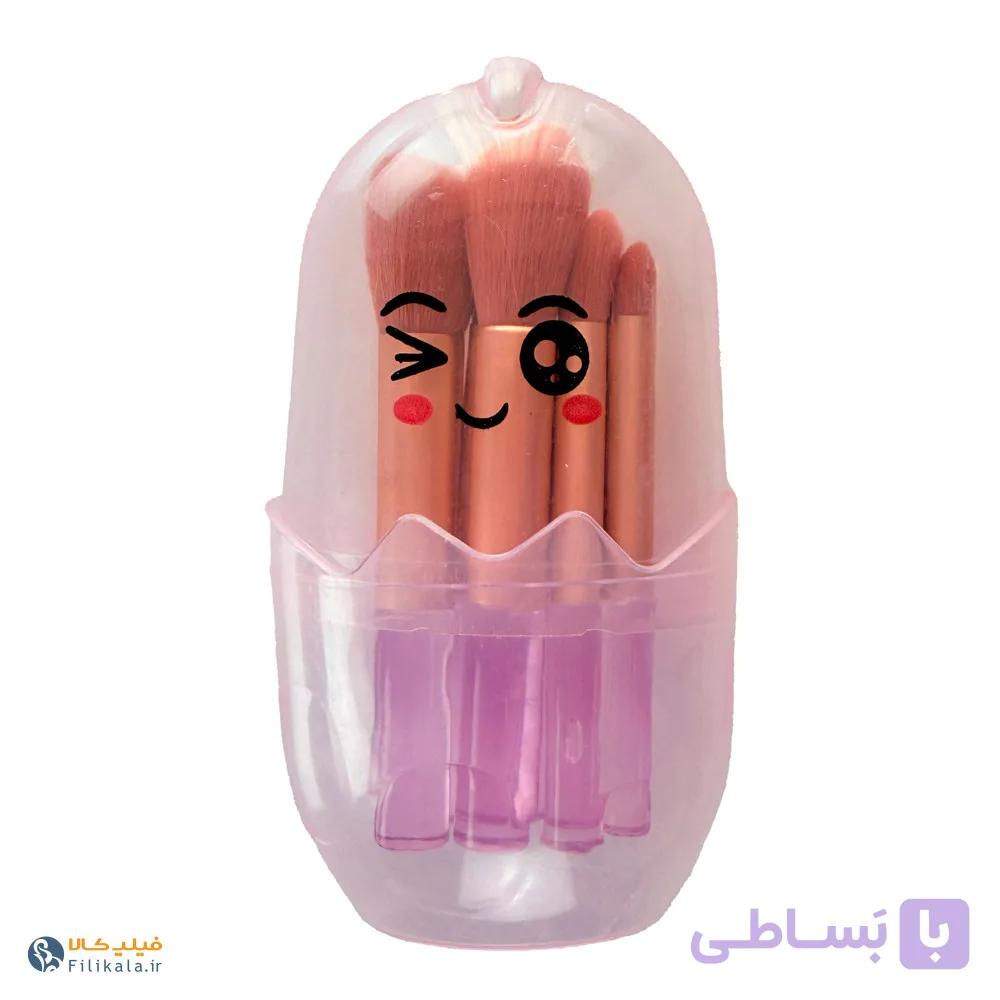 ست براش آرایشی کپسولی فانتزی — تصویر 1