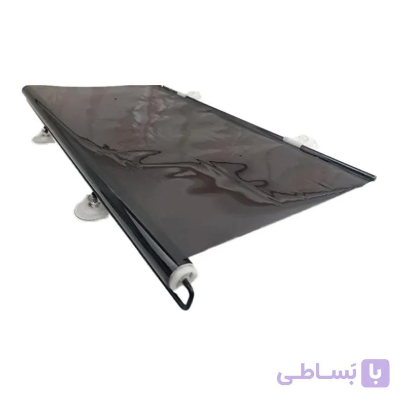افتابگیر رولی خودرو رنگ دودی سایز بزرگ (درجه یک) — تصویر 1