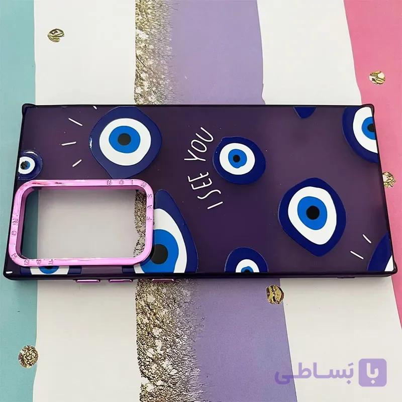 قاب گوشی Galaxy S23 Ultra سامسونگ طرح چشم زخم کد 809 — تصویر 1