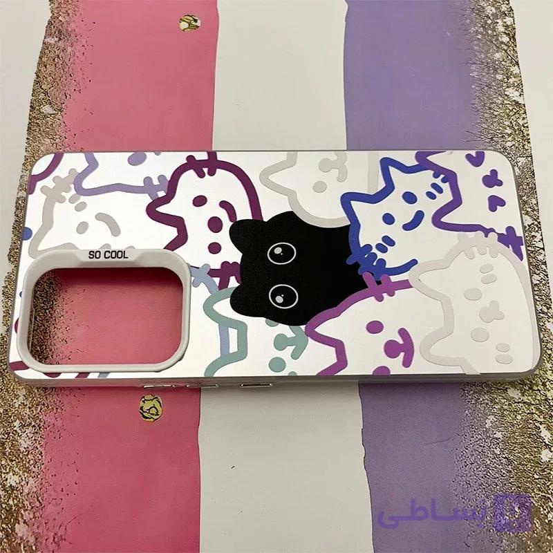 قاب گوشی Galaxy A53 سامسونگ So Cool طرح گربه های رنگی کد 505 — تصویر 1