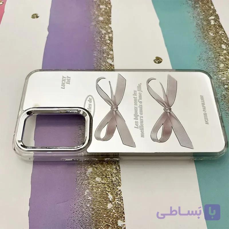 قاب گوشی Galaxy A54 سامسونگ آینه ای طرح پاپیون کد 1129
