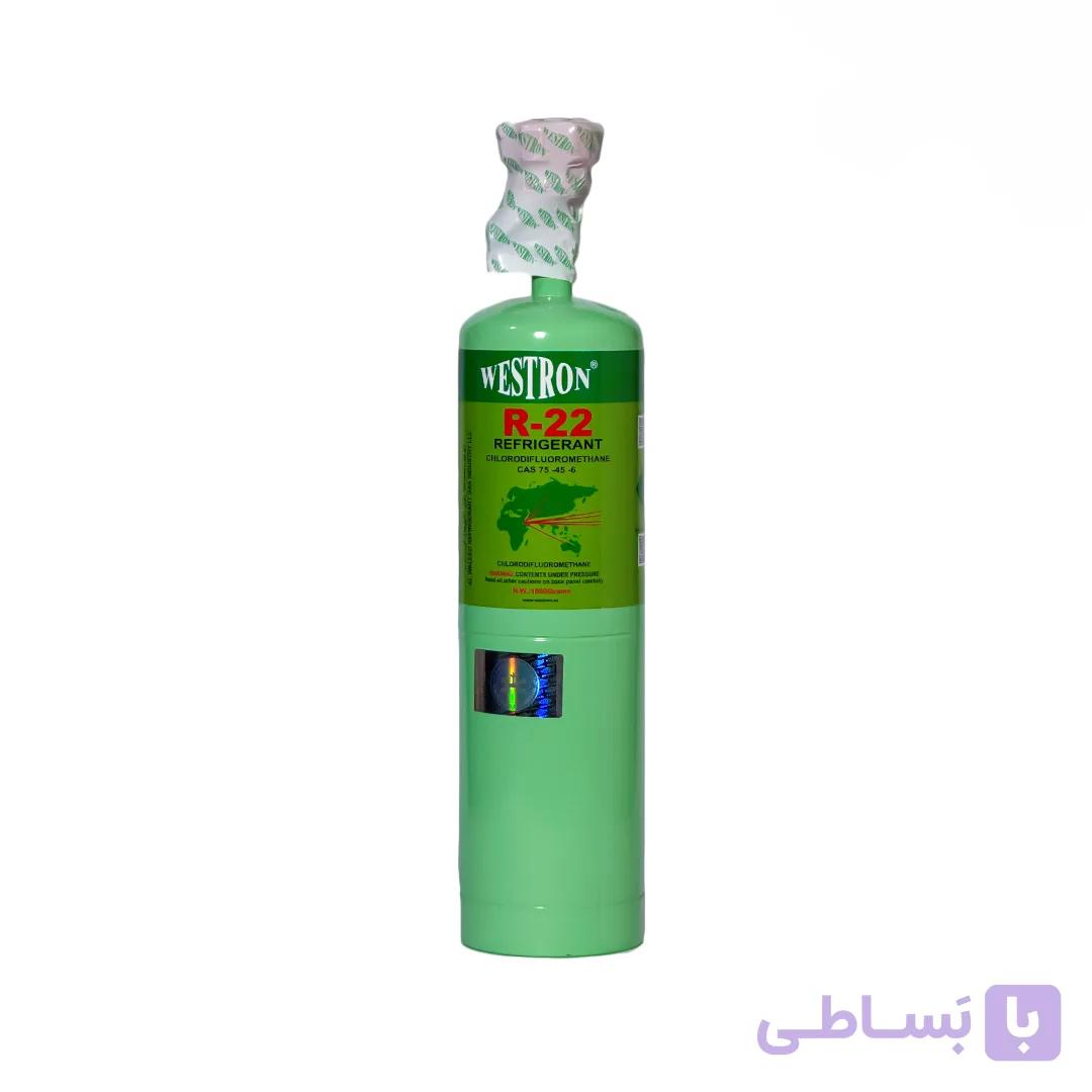 گاز مبرد R22یک کیلویی خالص برند وسترون امارات/WESTRON