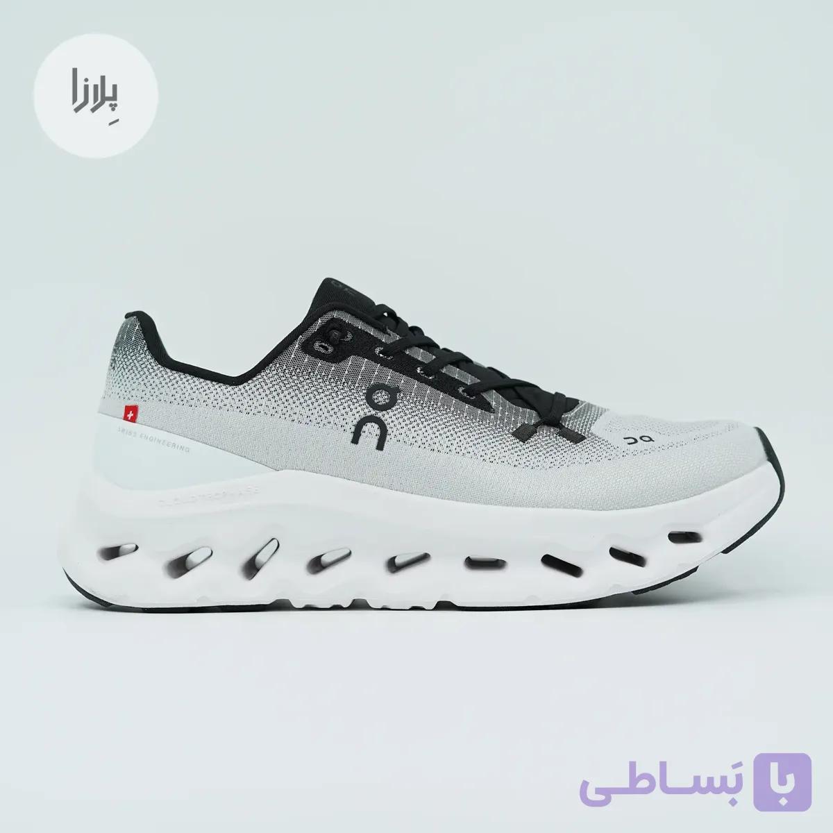 کتونی آن رانینگ رنگ اصلی – سفید مشکی On Running  QC Black/White — تصویر 1
