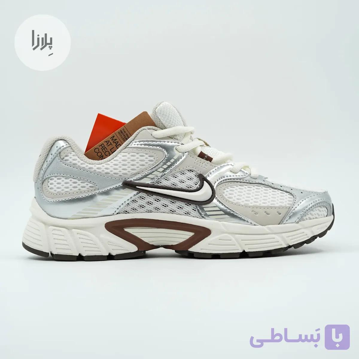 نایک وی ۵ آر ان آر سفید قهوه ای نقره ای Nike V5 RNR Sail Faula Brown — تصویر 1