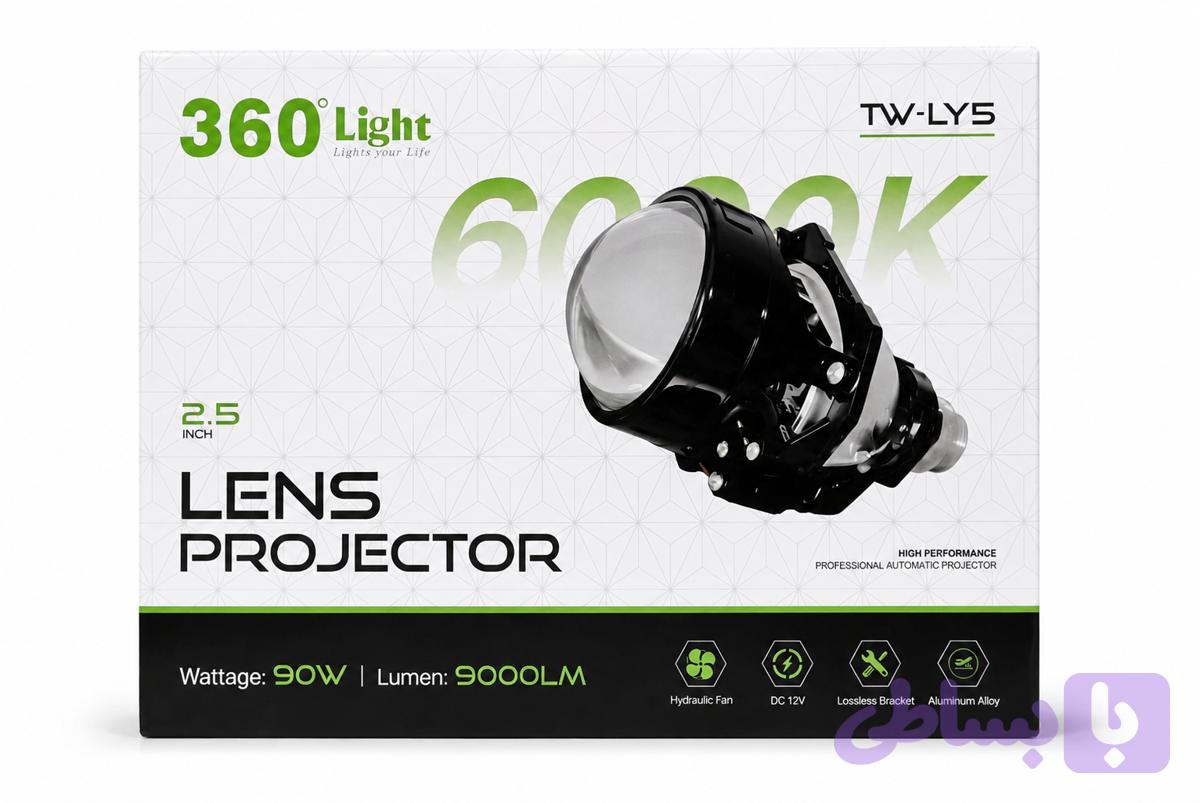لنز TW-LY5 °360 Light – ساده ۲.۵ اینچ — تصویر 1
