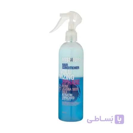 اسپری دو فاز میسوری  گره باز کن و آبرسان حاوی روغن جوجوبا