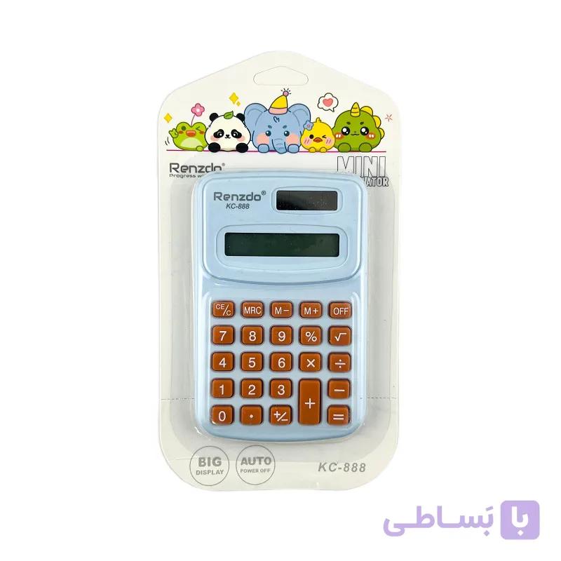 ماشین حساب رنزدو Renzdo مدل مینی کد KC-888 — تصویر 1