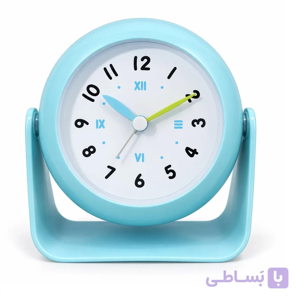 ساعت رومیزی زنگ دار بووسی Baowosi مدل GSZB393 طرح کروی چرخشی کد 307475 — تصویر 1