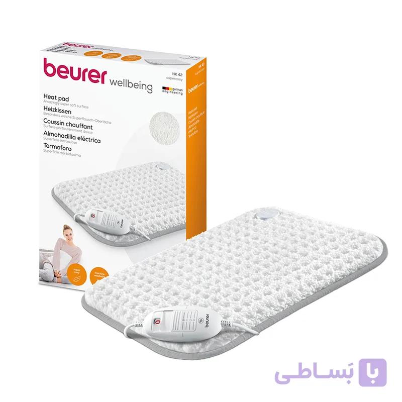 تشکچه برقی بیورر (Beurer) مدل HK42؛ گرما‌درمانی ملایم و دقیق با مهندسی آلمانی — تصویر 1