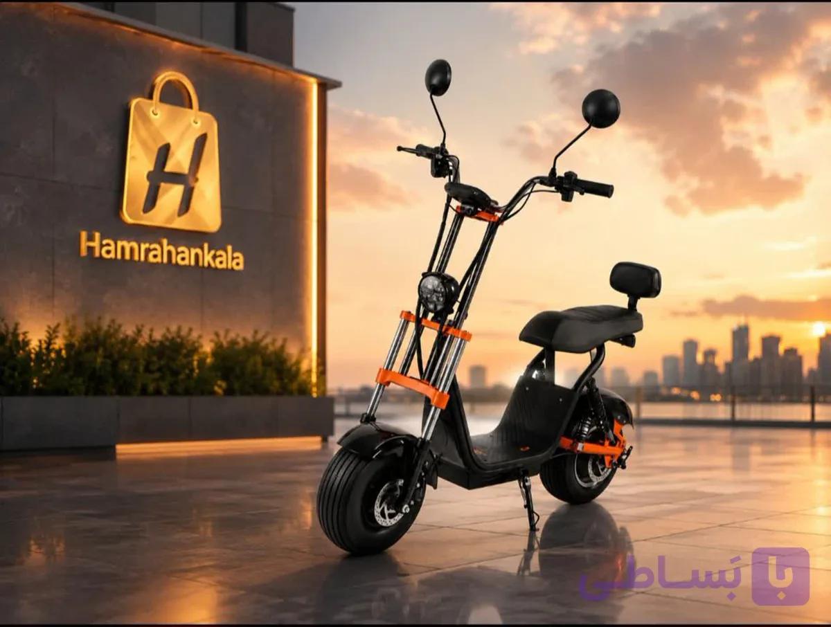 اسکوتر برقی کوگو طرح هارلی مدل C2 PRO — تصویر 1