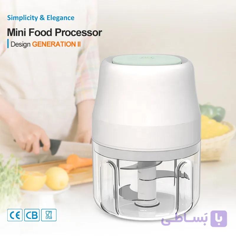 مینی خردکن شارژی باکیفیت — تصویر 1