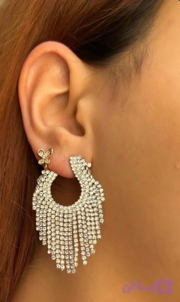 گوشواره جواهری