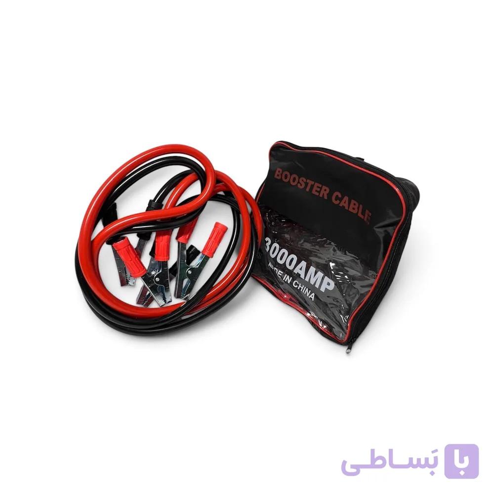 کابل باتری خودرو ۳۰۰۰ آمپر | کابل اتصال باتری (بوستر کابل) با کیف