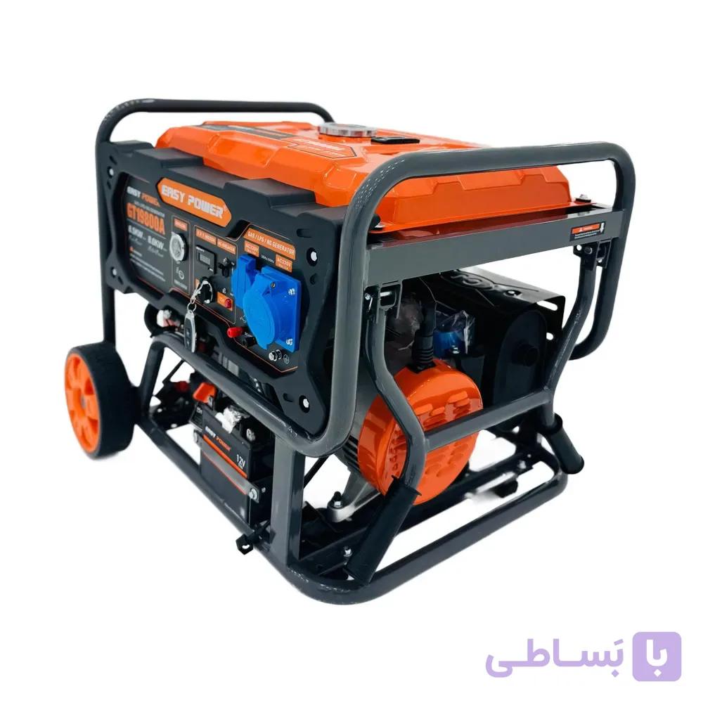 ژنراتور برق EASY POWER GT19800A – سه‌گانه‌سوز ۸ کیلووات برای مصارف صنعتی و خانگی — تصویر 1