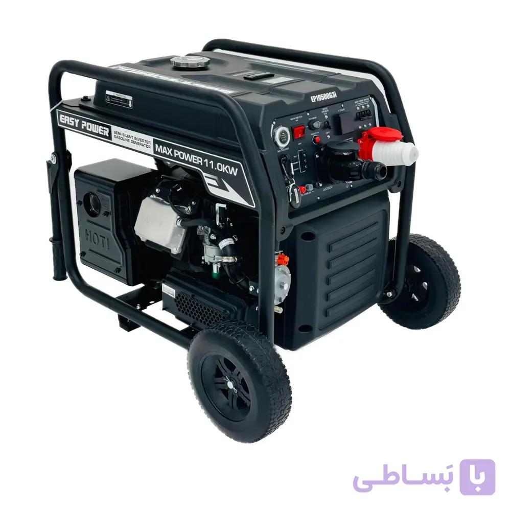 ژنراتور برق EASY POWER EP19500G3I – سه‌گانه‌سوز ۱۰ کیلووات ۴۰۰ ولت؛ با اینورتر برای مصارف حساس صنعتی و خانگی — تصویر 1