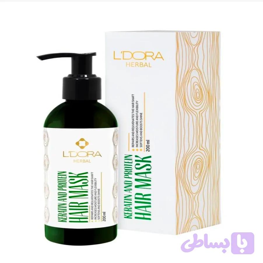 ماسک گیاهی پروتئینه و کراتینه