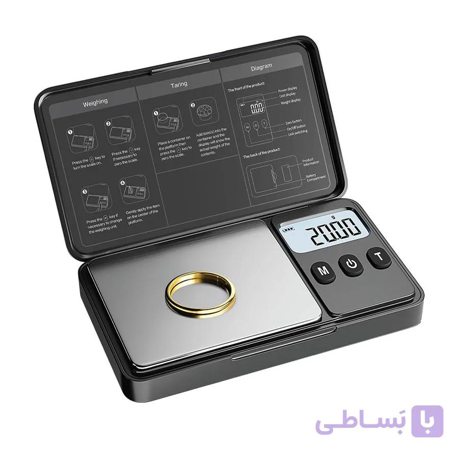 ترازوی دقیق دیجیتال گرمی جواهرات گرین لاین مدل GWS-15 — تصویر 1