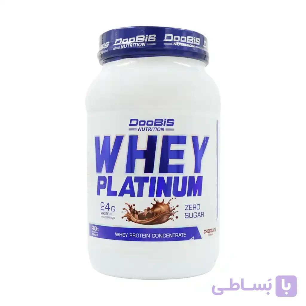 پودر پروتئین وی پلاتینیوم دوبیس 900 گرم — تصویر 1