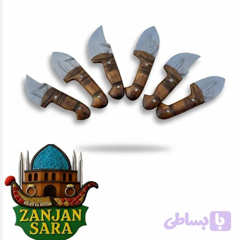 چاقو پوست کن فولاد کوچک رضا پروانه زنجان