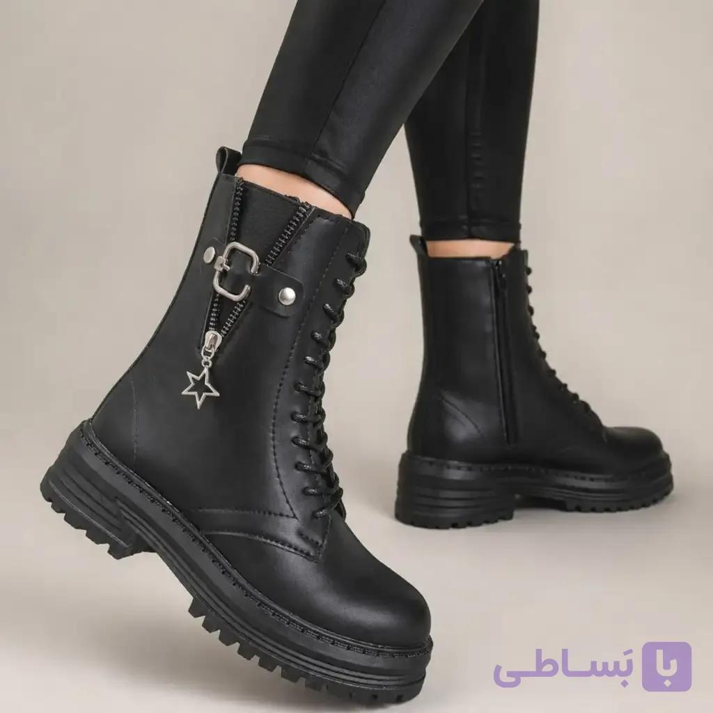 بوت زنانه طرح ستاره کد 9168 — تصویر 1