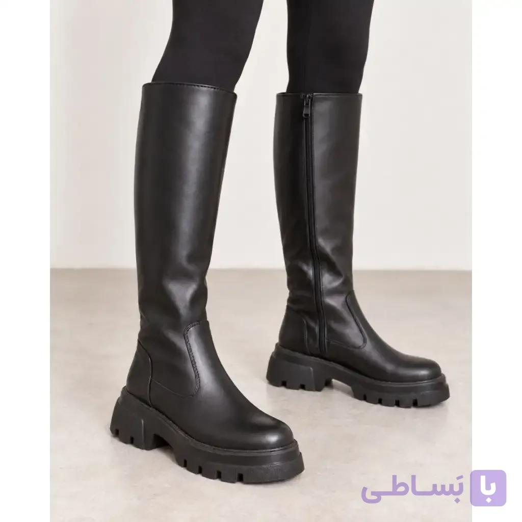 بوت بلند زنانه کد 9153 — تصویر 1