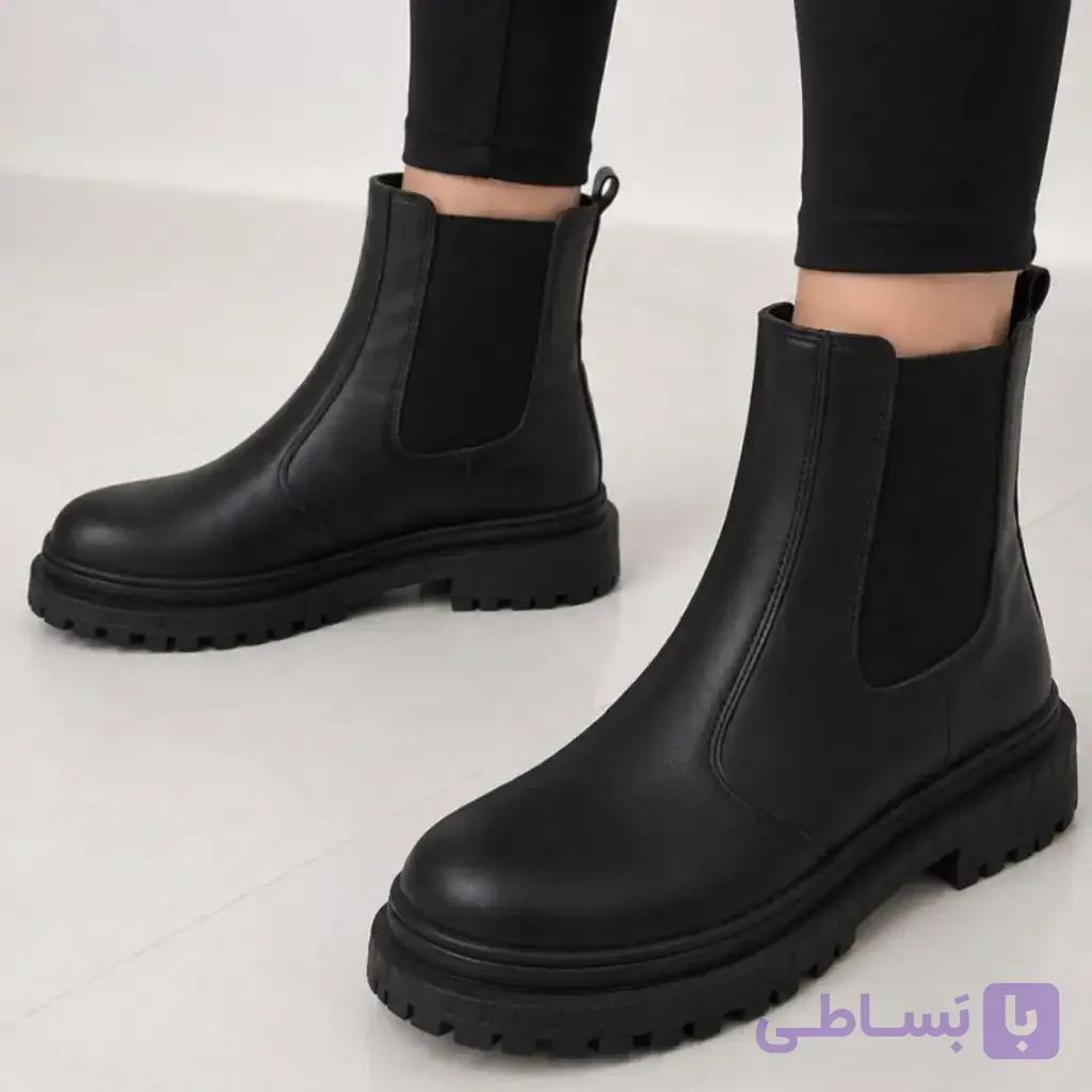 بوت بغل کش زنانه کد 9166 — تصویر 1