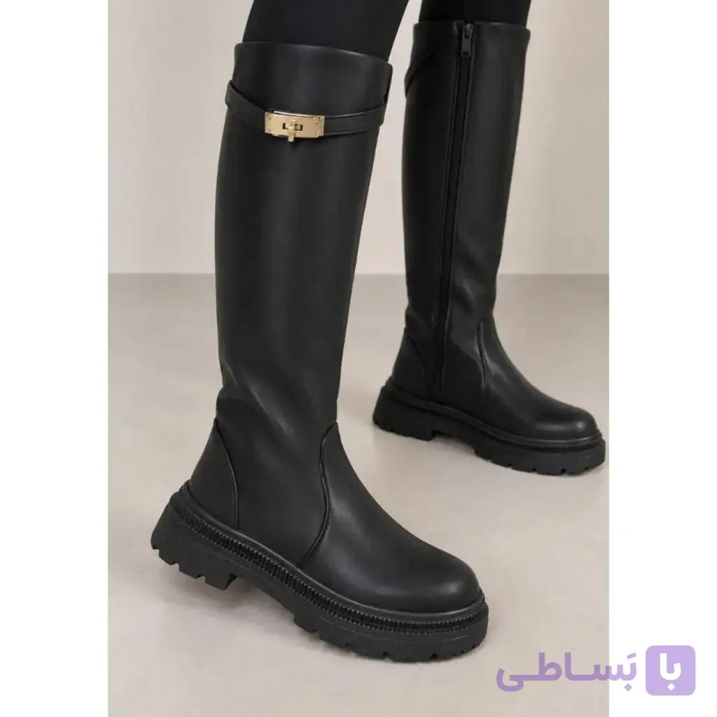 بوت بلند زنانه کد 9157 — تصویر 1