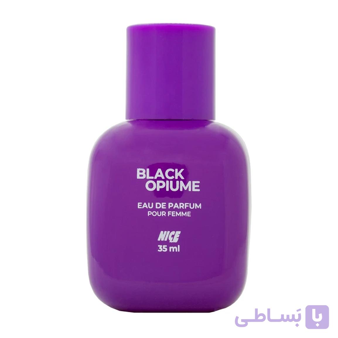 عطر جیبی زنانه نایس پاپت مدل Black Opiume حجم 35 میلی لیتر