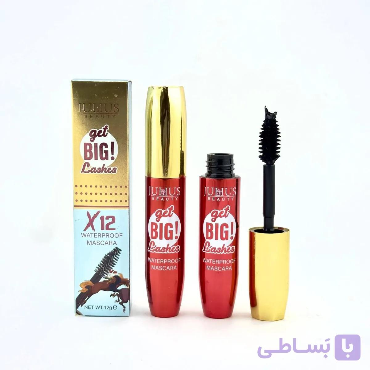 ریمل بلند کننده مژه ژولیوس بیوتی مدل Get Big Lashes X12 — تصویر 1