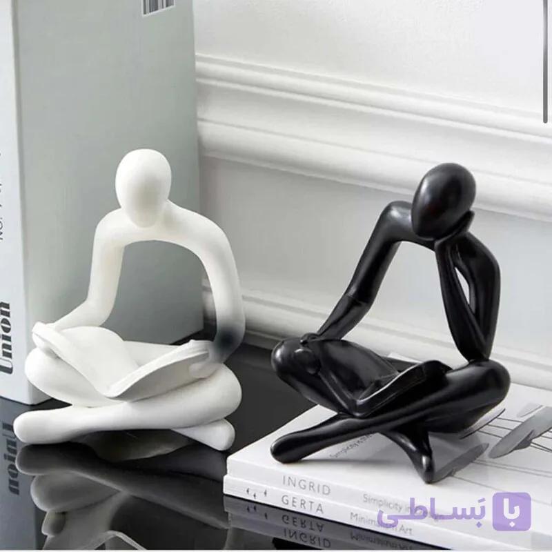 هولدر و نگهدارنده کتاب طرح آدمک کتاب خوان