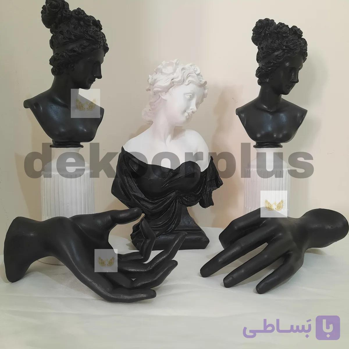 استند طلا و جواهر مجموعه پنج عددی