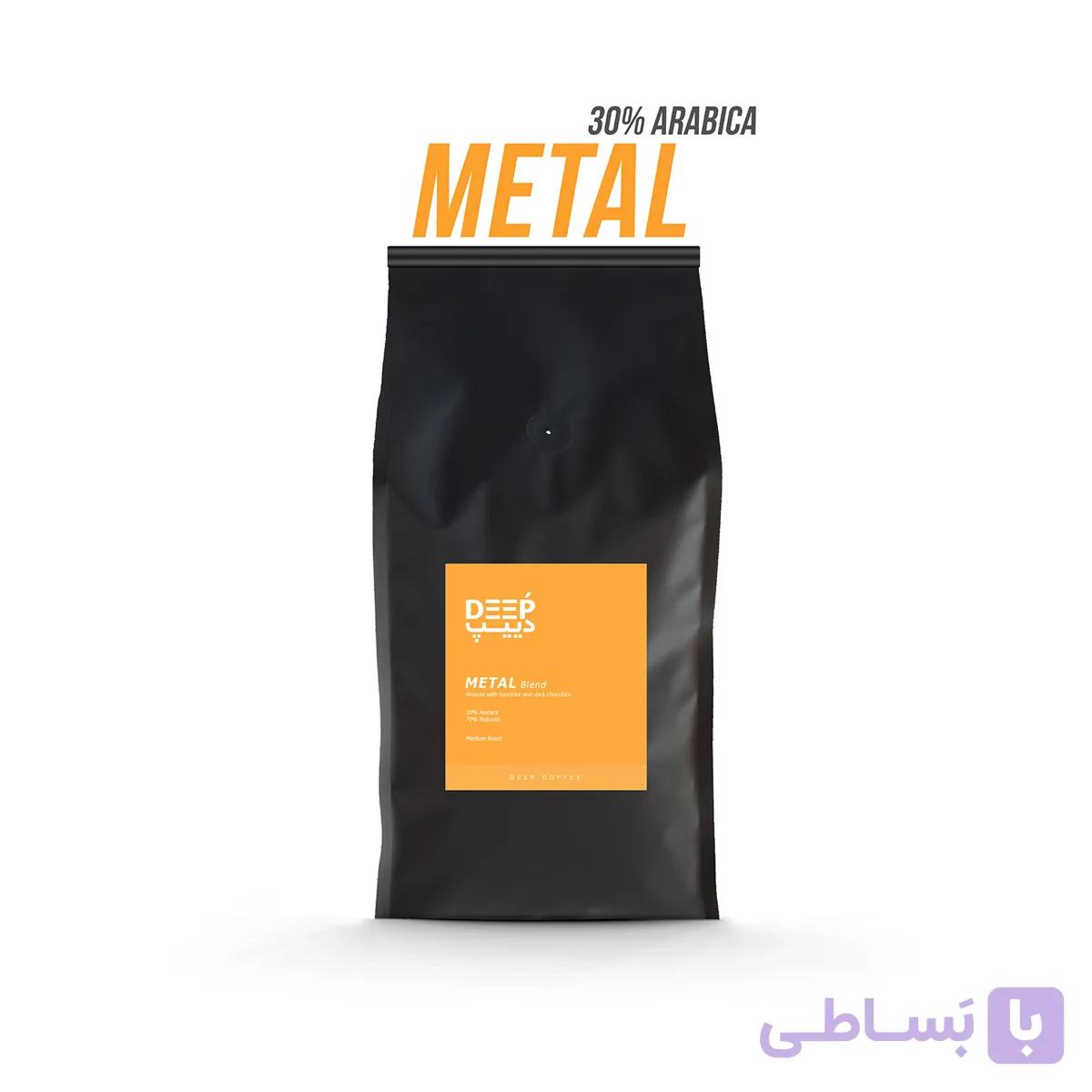قهوه دییپ مدل متال 30 درصد عربیکا — تصویر 1