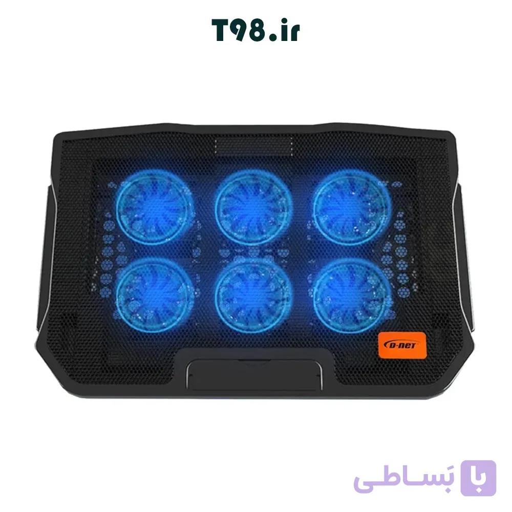 کول پد | پایه خنک کننده لپ تاپ D-net مدل DT-H9 — تصویر 1