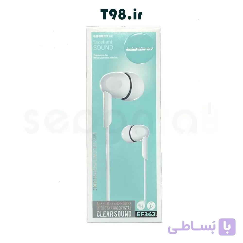 هندزفری باسیم SZX اس زد ایکس مدل EF363 — تصویر 1