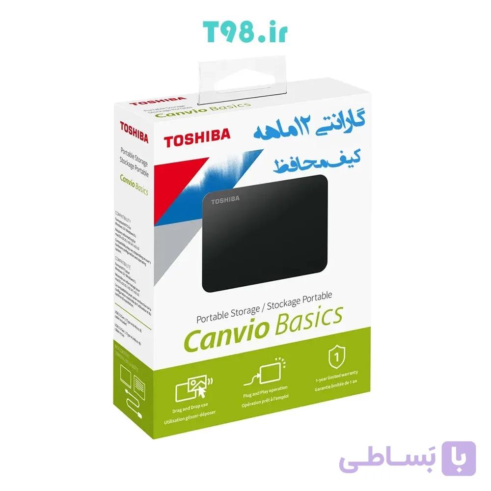 هارد اکسترنال توشیبا 1 ترابایت Canvio Basic — تصویر 1