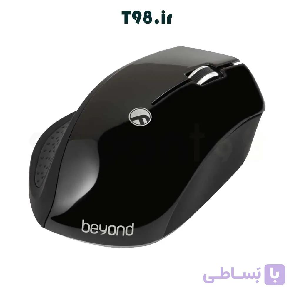 ماوس بیسیم بیاند مدل BM-1775RF مشکی با 18 ماه گارانتی اصلی شرکت مروارید اسپیرو — تصویر 1