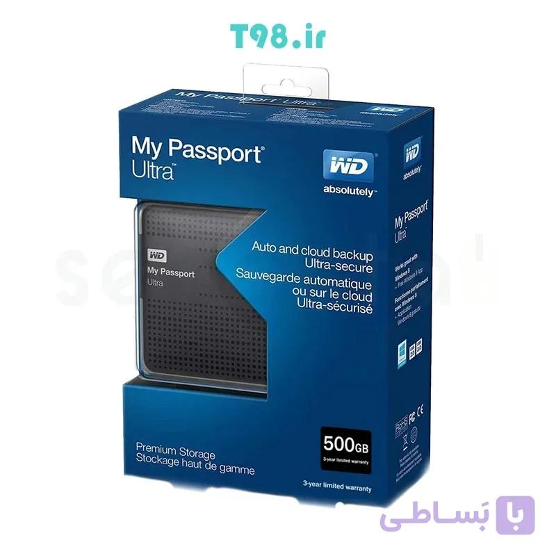هارد اکسترنال 500 گیگابایت وسترن دیجیتال My Passport Ultra — تصویر 1