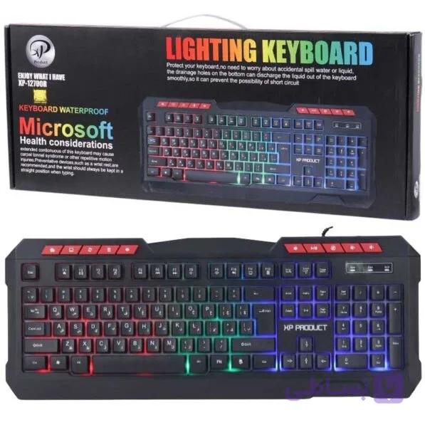 کیبورد  با سیم ایکس پی-پروداکت مدل 12700R