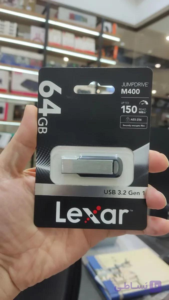 فلش لکسار (LeXar) مدل 64GB JumpDrive M400 USB 3.2 گارانتی سورین