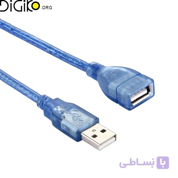 کابل افزایش USB شیلدار مینی تک 1.5 متری — تصویر 1